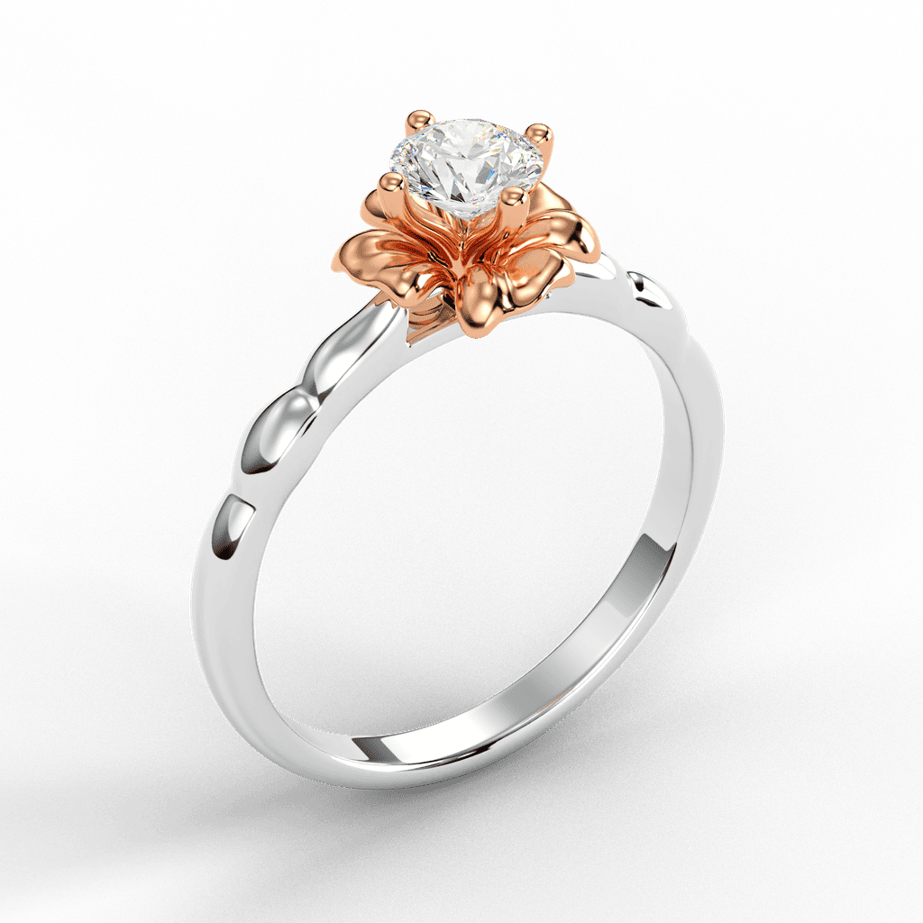 Gợi ý 10 nhẫn kim cương 1 hột đon giản