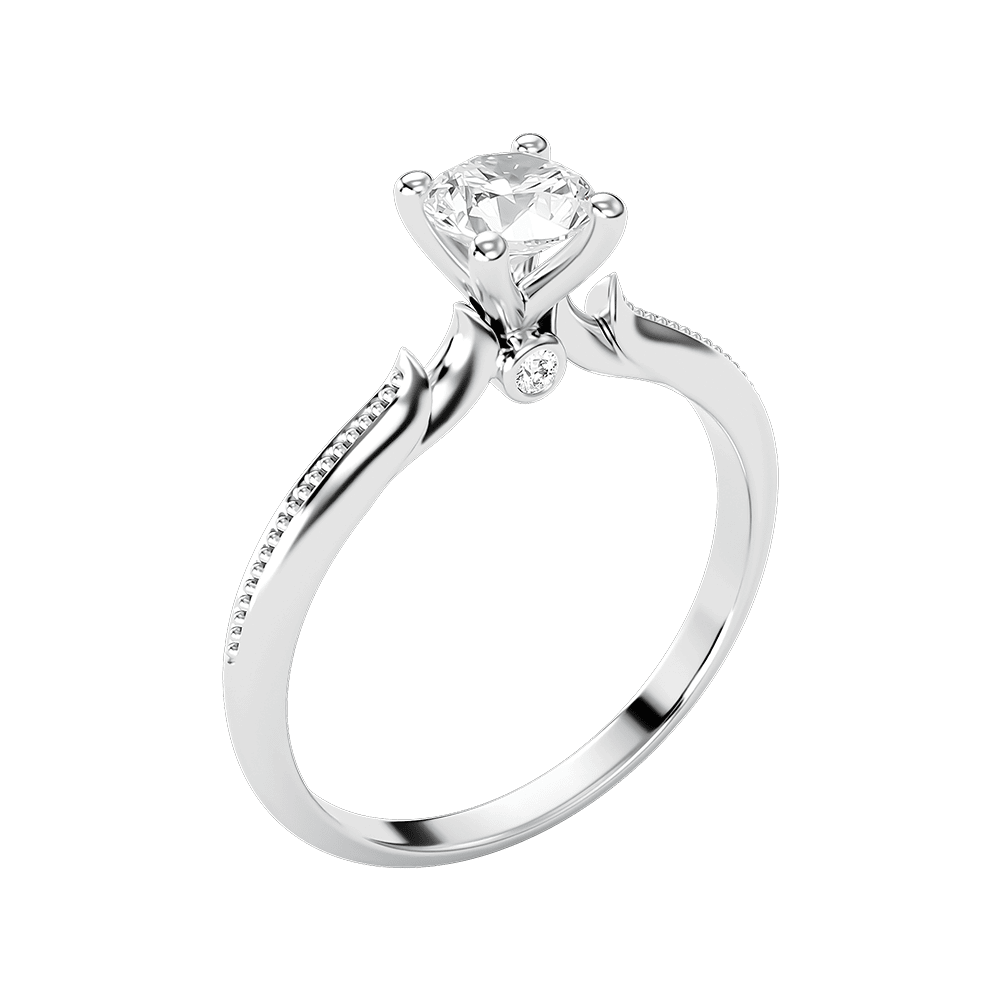 Gợi ý 10 nhẫn kim cương 1 hột đon giản