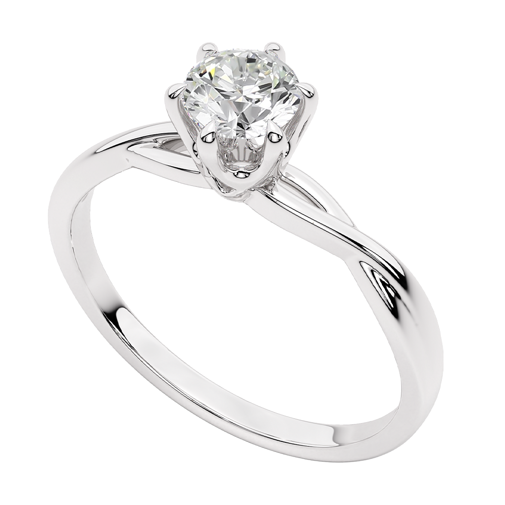 Vỏ Nhẫn Kim Cương Tự Nhiên Nữ - RIFYJ2412951 dưới 10 triệu sang trọng