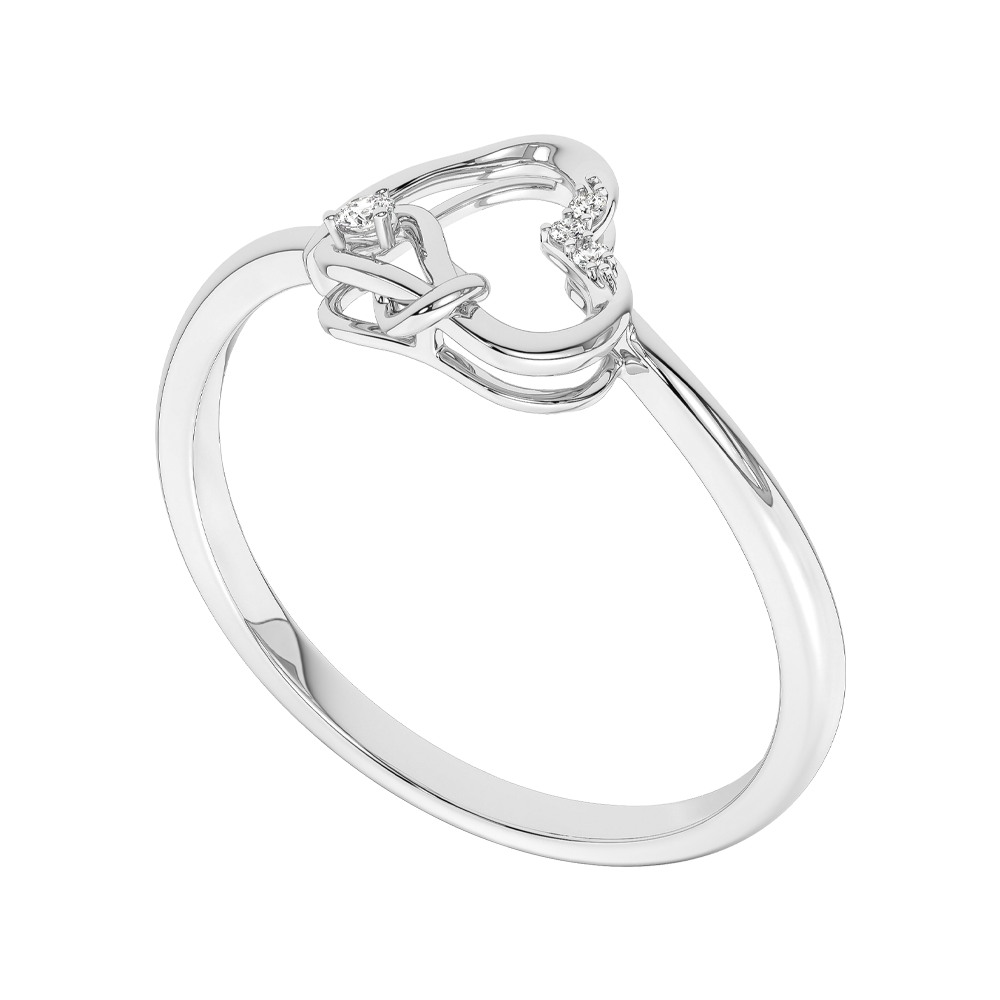 Nhẫn Kim Cương Tự Nhiên Nữ - RIFNJ2504911 là điểm nhấn tình yêu hoàn hảo trong tầm giá 10 triệu