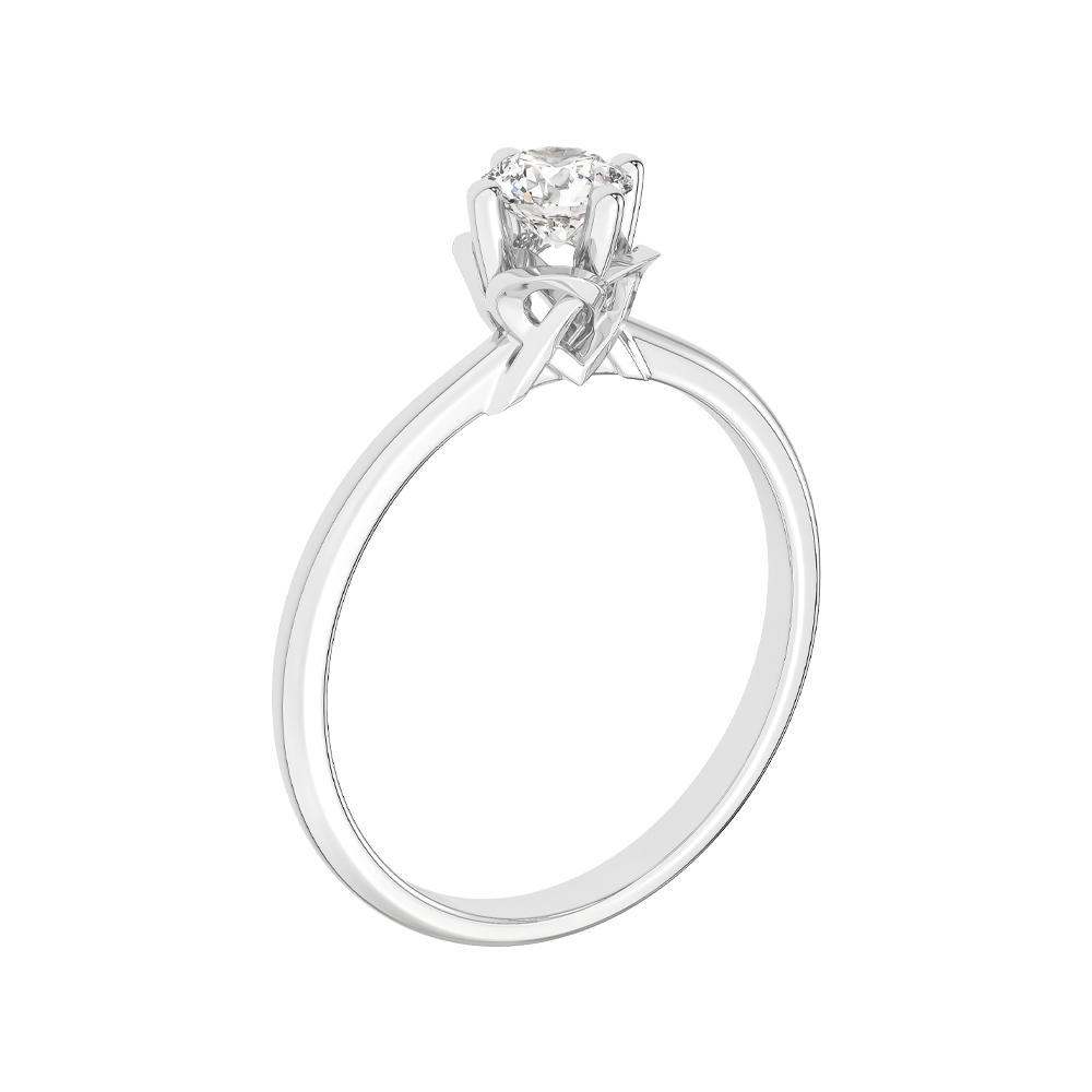 Vỏ Nhẫn Kim Cương Tự Nhiên Nữ - RIFYJ2506401 biểu tượng của tình yêu bền chặt