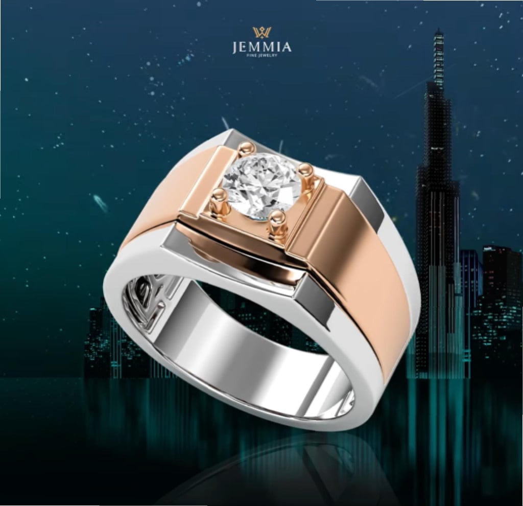 ý nghĩa nhẫn kim cương vàng hồng