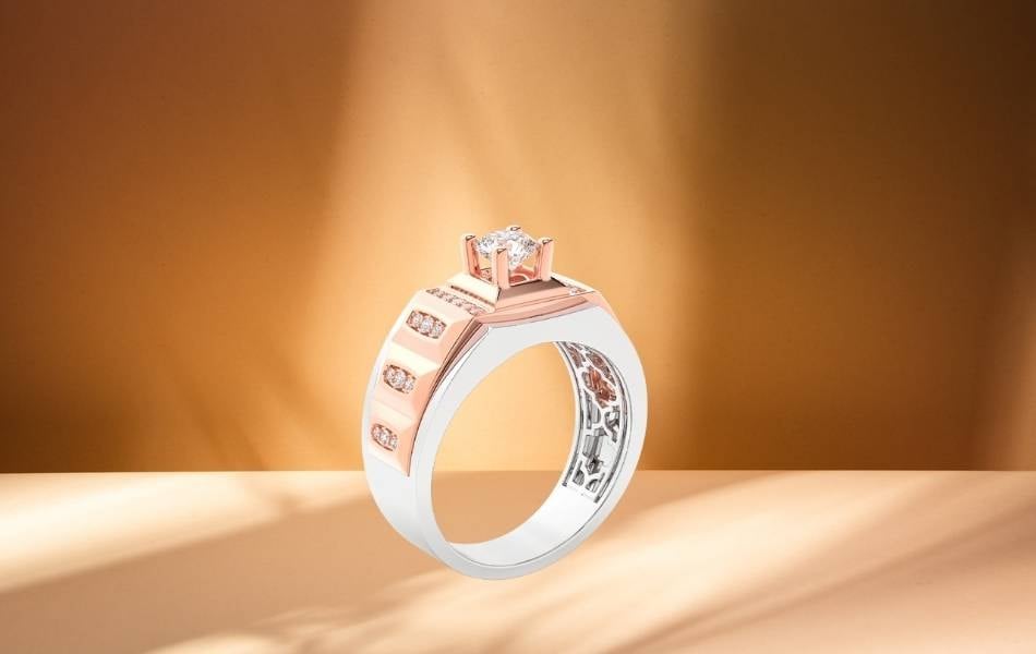ý nghĩa nhẫn kim cương vàng hồng