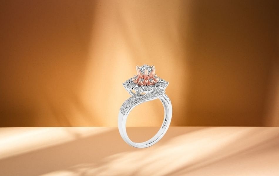 ý nghĩa nhẫn kim cương vàng hồng