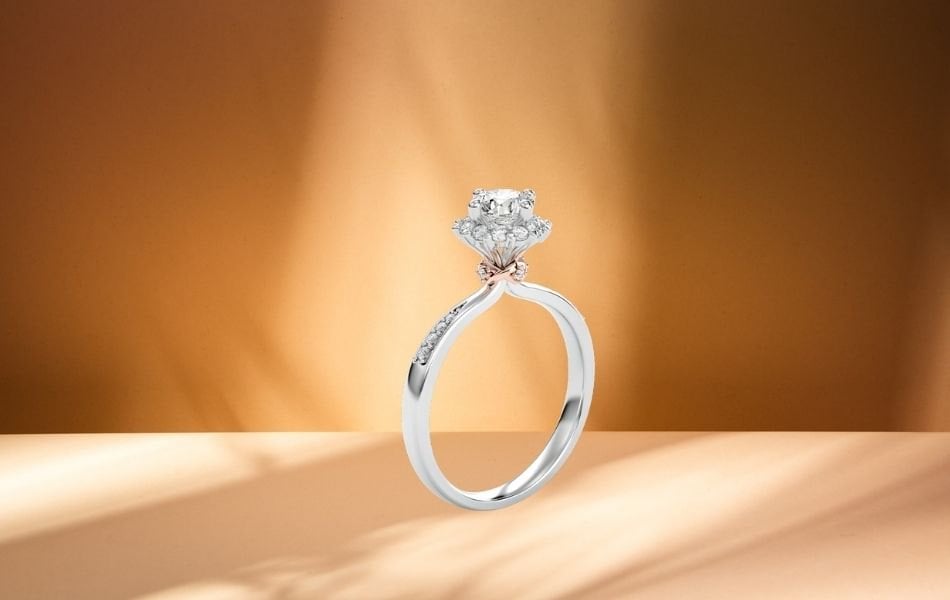 ý nghĩa nhẫn kim cương vàng hồng