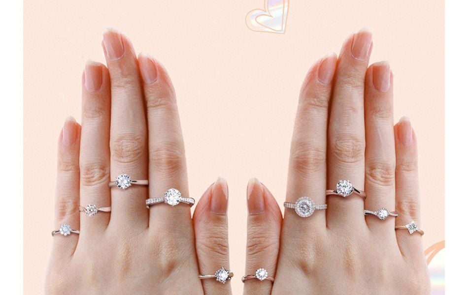Ý nghĩa đeo nhẫn 5 ngón tay tập trung vào 5 khía cạnh