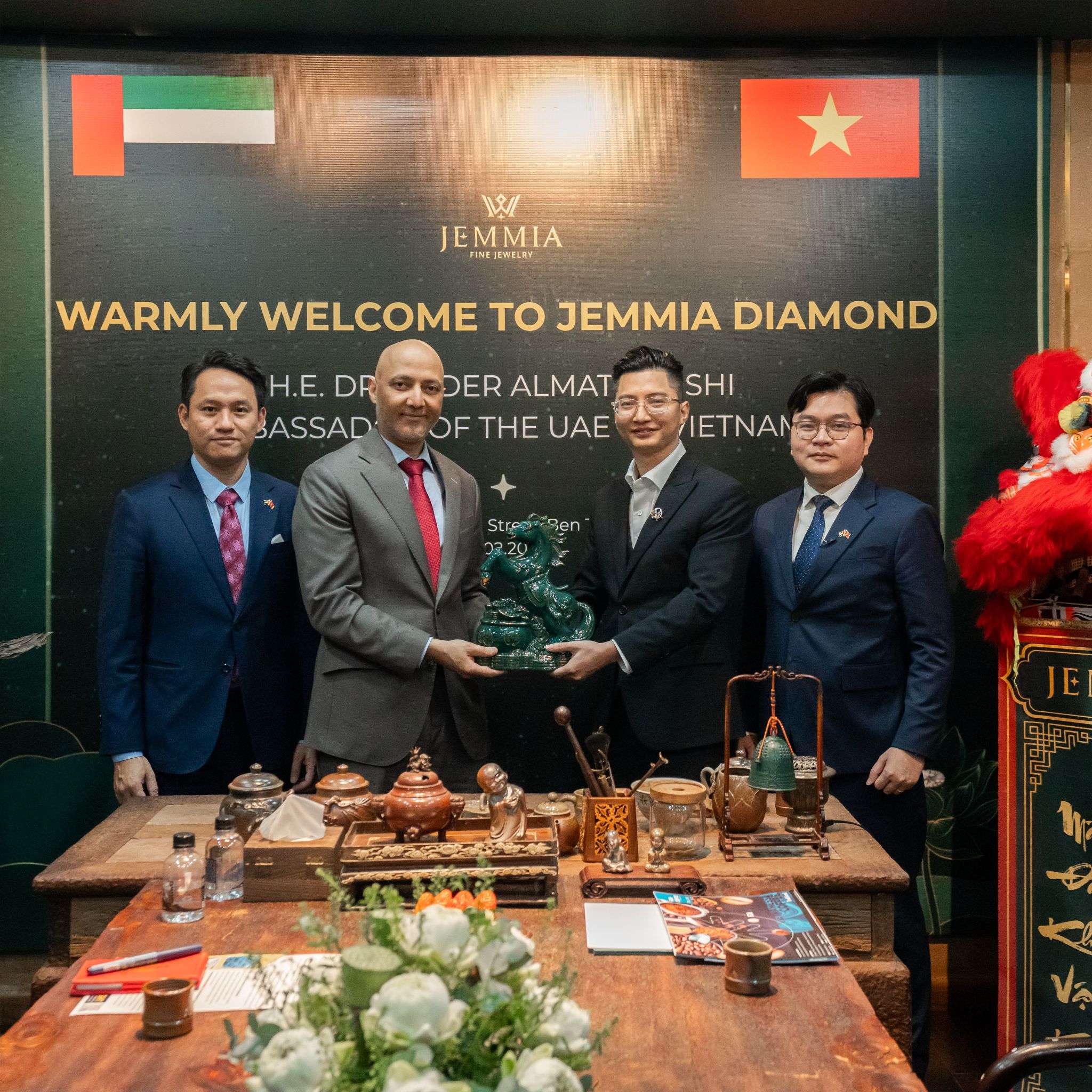 Jemmia Diamond, cầu nối thịnh vượng giữa doanh nghiệp việt nam và uae