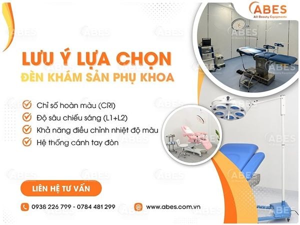 TOP 5 Dòng Đèn Khám Sản Phụ Khoa Chuyên Dùng Cho Phòng Khám Hiện Đại