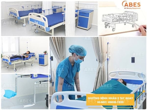 Mua Giường Bệnh Nhân 2 Tay Quay Chất Lượng Tại Hồ Chí Minh – Giải Pháp Chăm Sóc Toàn Diện Từ Hi-MEC