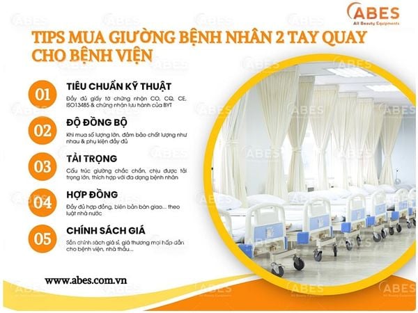 Mua Giường Bệnh Nhân 2 Tay Quay Chất Lượng Tại Hồ Chí Minh – Giải Pháp Chăm Sóc Toàn Diện Từ Hi-MEC