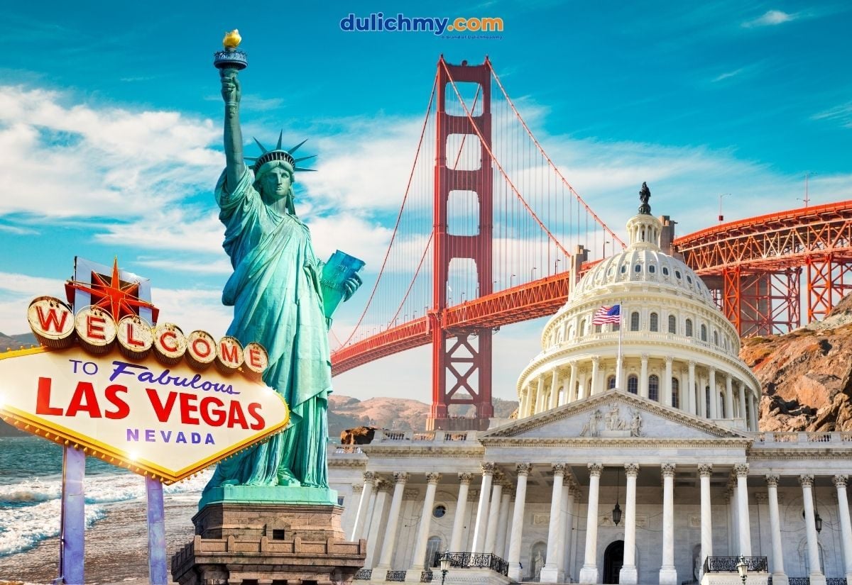 Nước Mỹ với nhiều điểm đến hấp dẫn