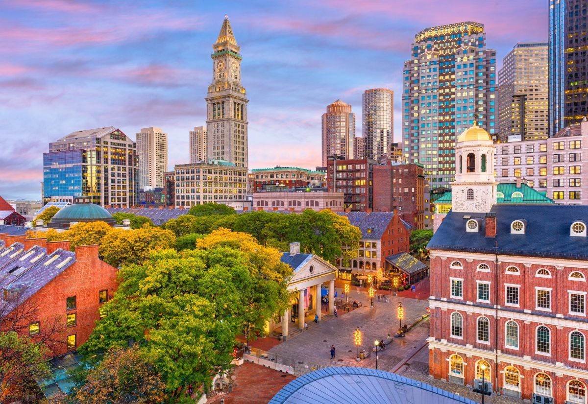 Boston thay áo theo bốn mùa