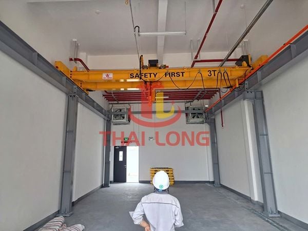 cầu trục 3 tấn dầm đôi ở Bắc Ninh 3