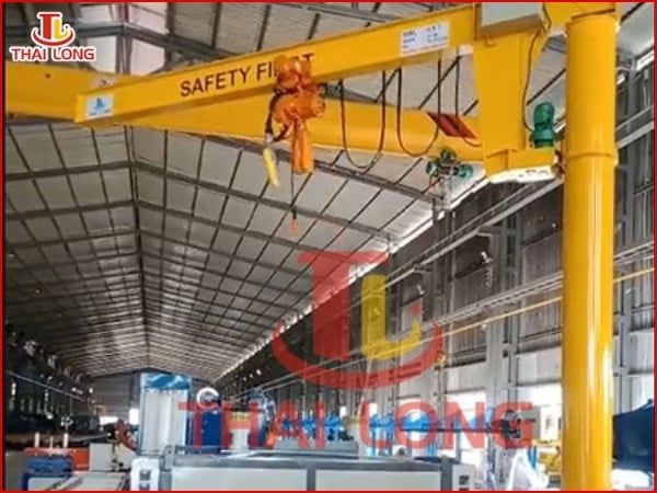 Giải pháp tối ưu hóa hiệu quả khi sử dụng cầu trục quay