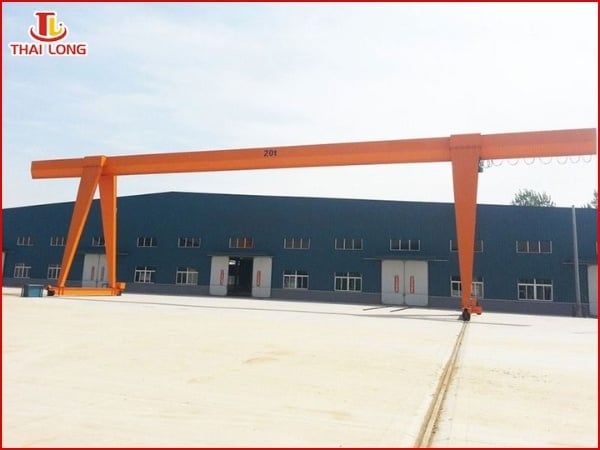 Tổng quan về cổng trục dầm đơn và vai trò trong nâng hạ