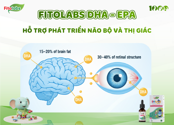 fitolabs DHA EPA hỗ trợ phát triển não bộ và thị giác