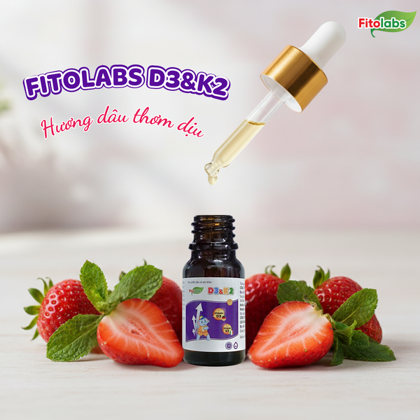 fitolabs d3k2 - hương dâu thơm dịu