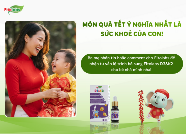 tư vấn bổ sung Fitolabs D3&K2 cho con