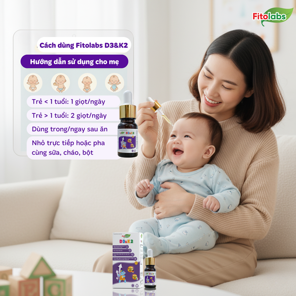 hướng dẫn mẹ bổ sung d3k2