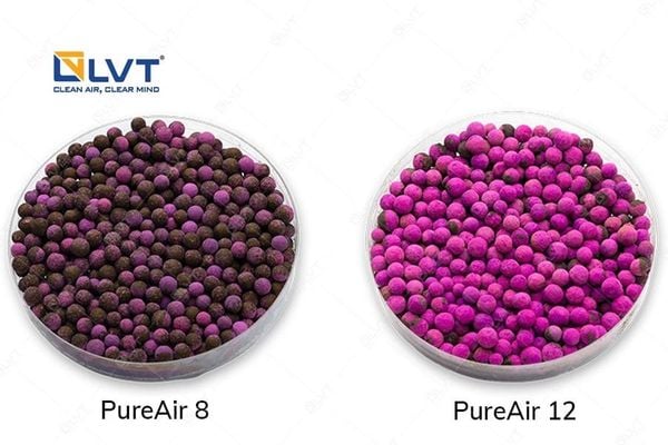 Hạt hấp phụ mùi PureAir 8 và PureAir 12 khi xử lý mùi công nghiệp