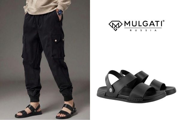 Phối đồ sandal nam street style