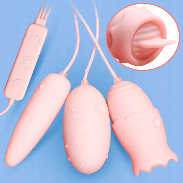 Trứng rung 3 đầu rung 12 chế độ giúp chị em dễ dàng lên đỉnh