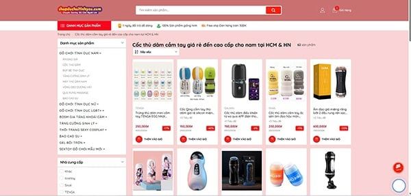 Shop Đồ Chơi Tình Yêu chuyên bán cốc thủ dâm uy tín ở TP.HCM