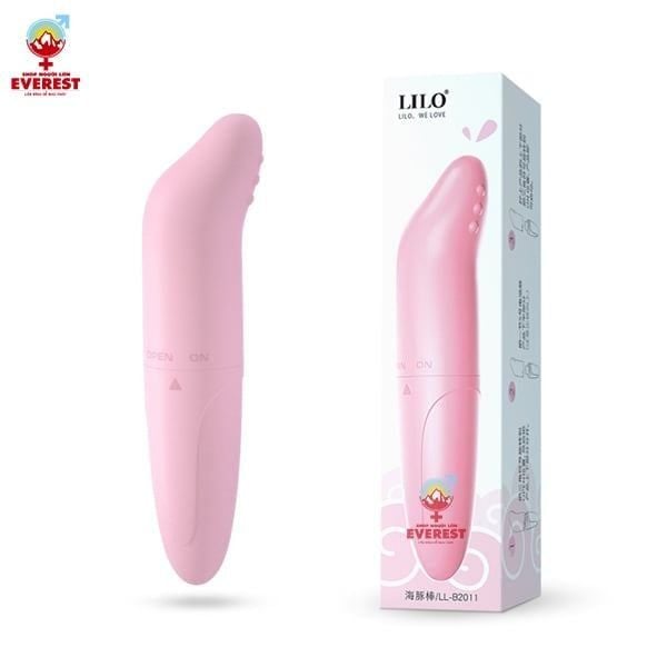 Trứng rung cá heo mini kích thích điểm G Lilo rung siêu mạnh