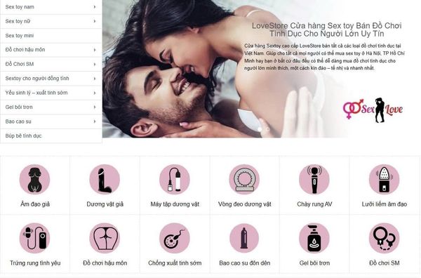 Shop loveStore – Hà Nội