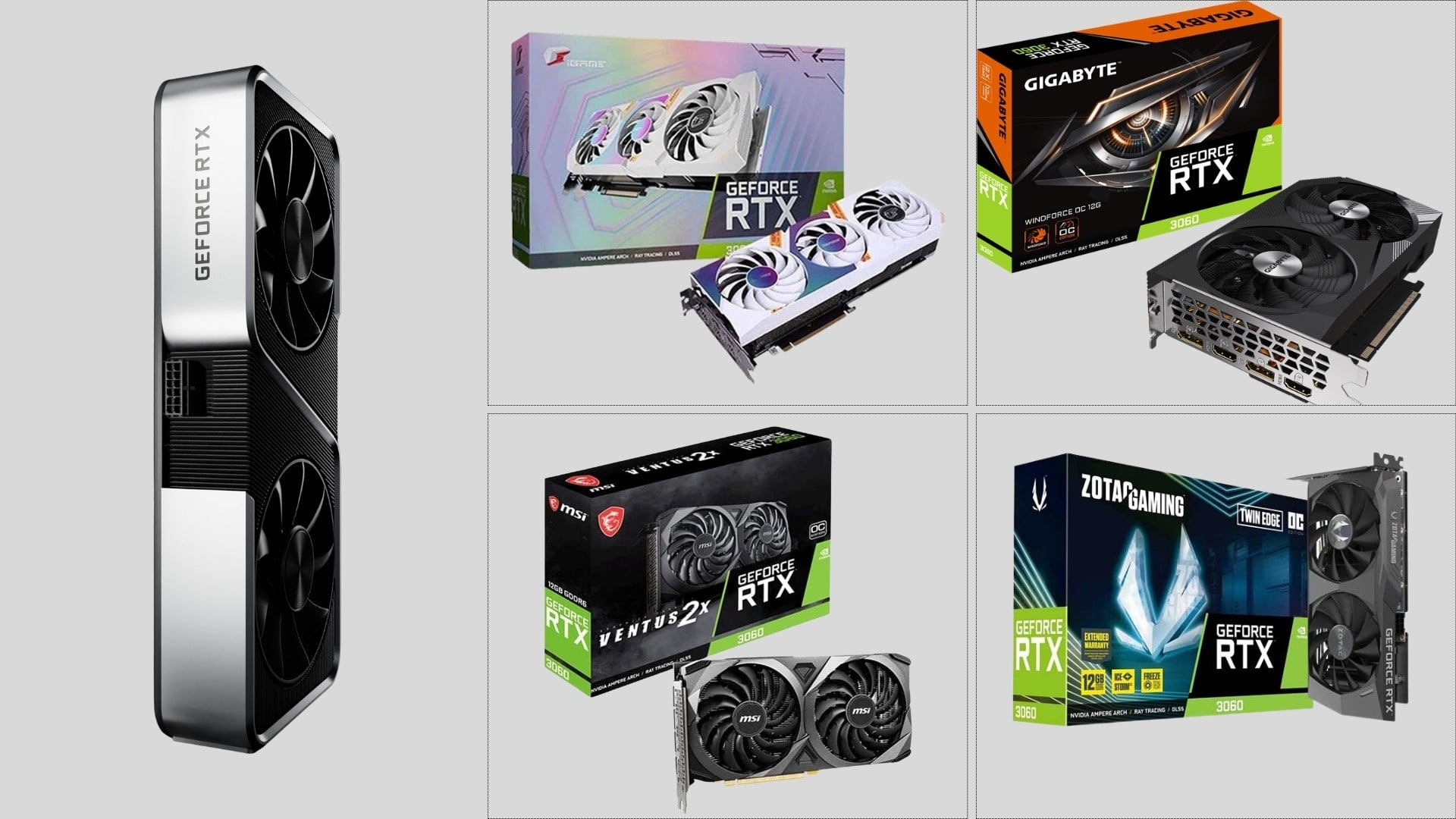 Giá cả RTX 3060 giá thành hợp lý