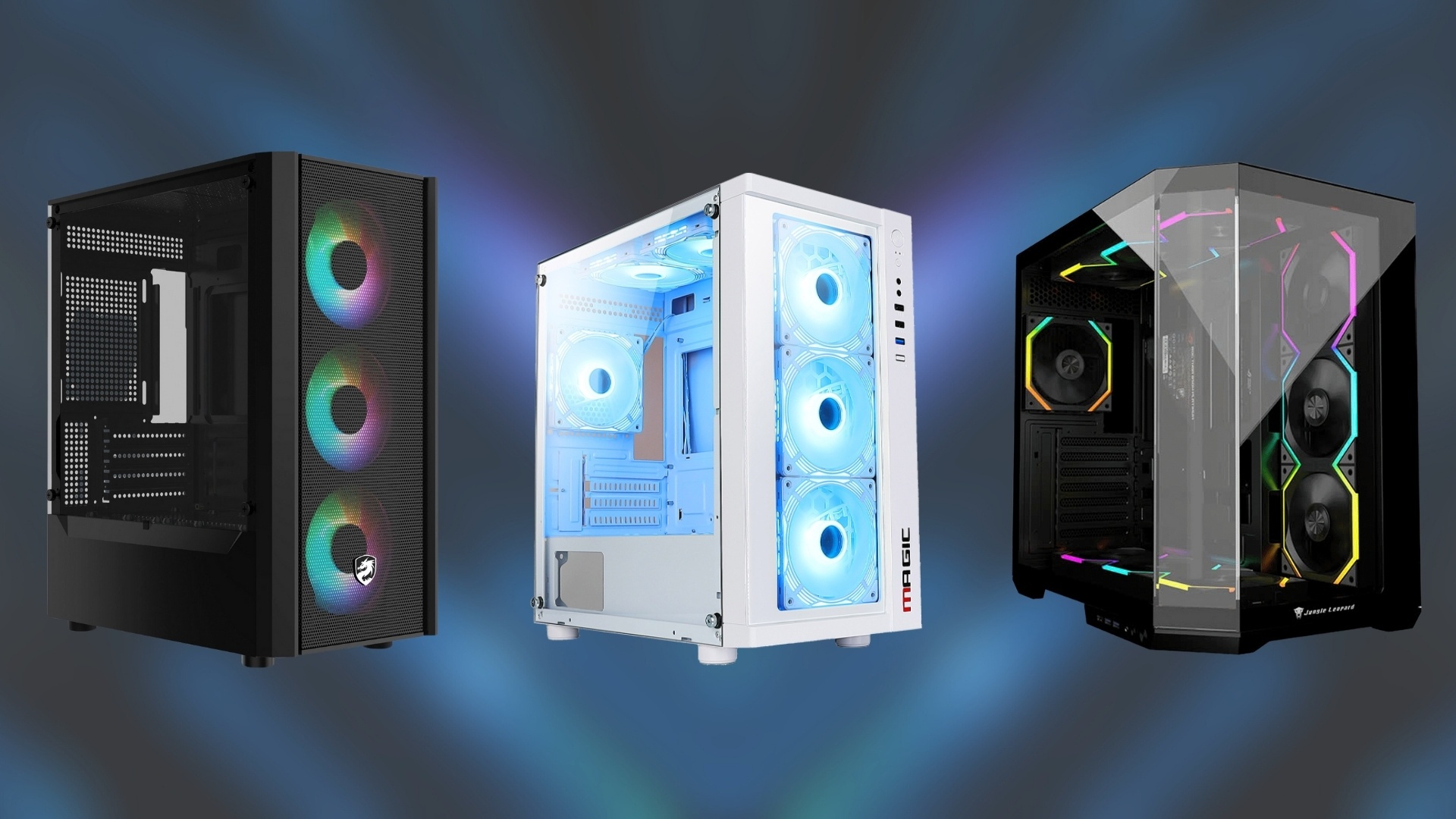 Case gaming – Thiết kế đẹp mắt, tối ưu luồng gió – Kết hợp cùng RTX 3060