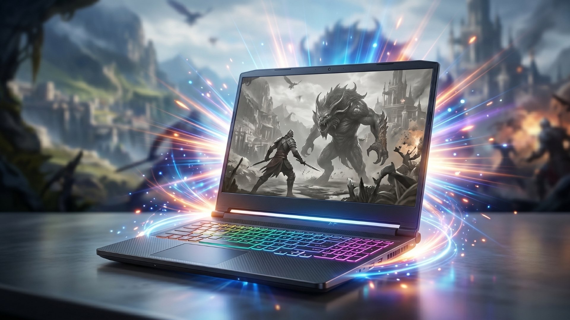 Thực trạng của Laptop Gaming phổ thông trước đây: nghịch lý cấu hình “khủng” đi kèm màn hình “cùi”