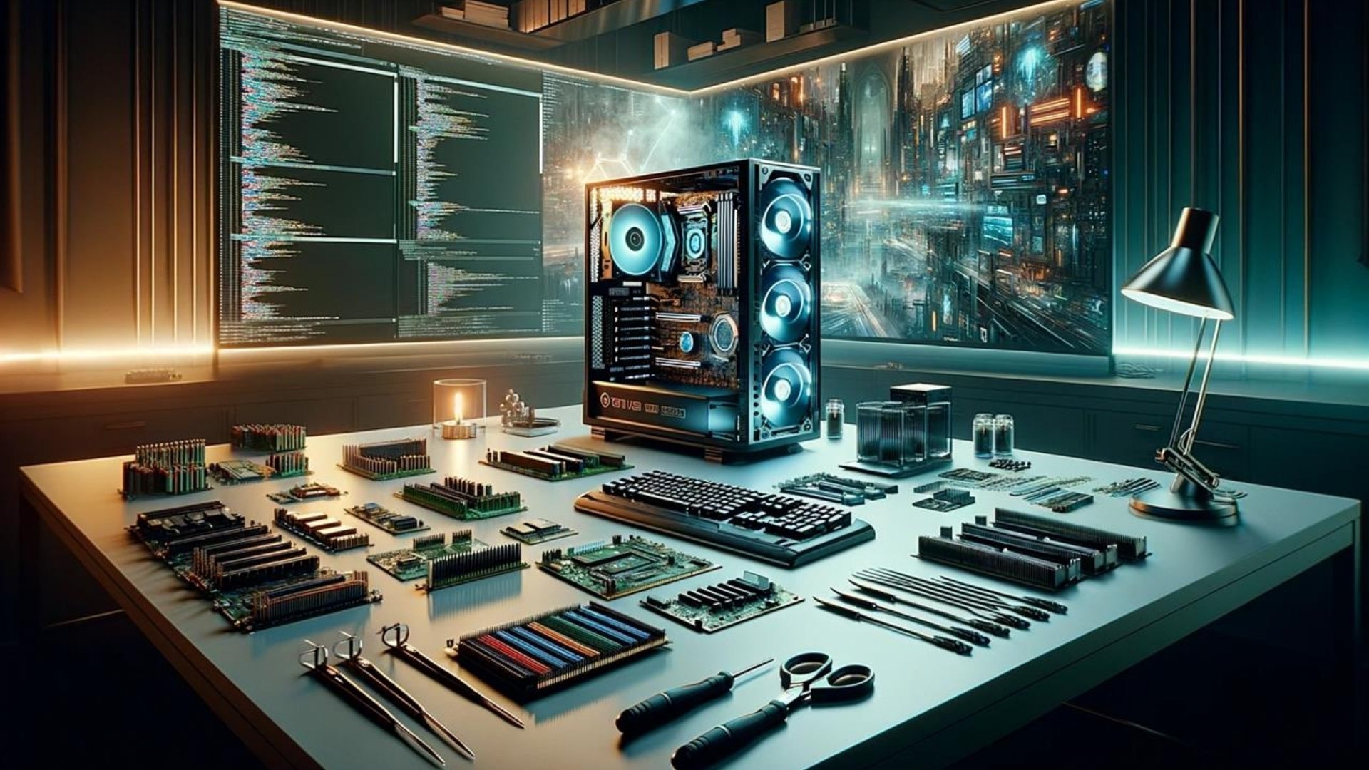 PC AI có khả năng xử lý các tác vụ trí tuệ nhân tạo, được trang bị các GPU mạnh như RTX series hoặc các card đồ họa chuyên dụng khác