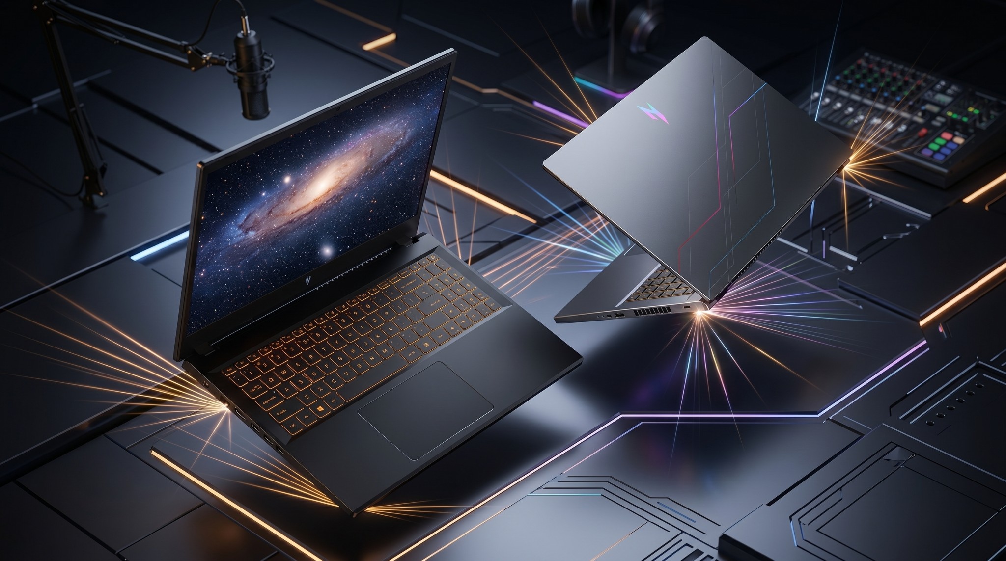 Acer Nitro ProPanel mang đến một diện mạo hoàn toàn với thiết kế nhôm với độ hoàn thiện cao