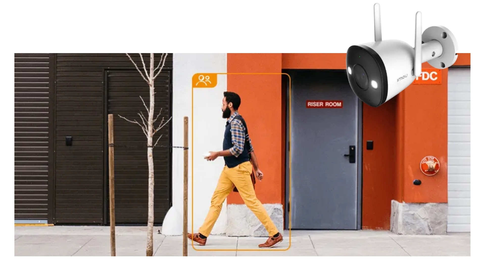 Camera WiFi Ngoài Trời 4MP Imou Bullet 2C IPC-F42P