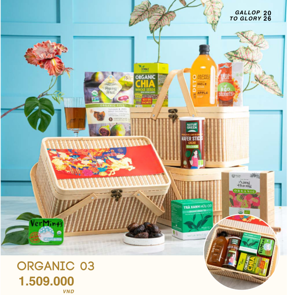 Giỏ quà Tết 2026