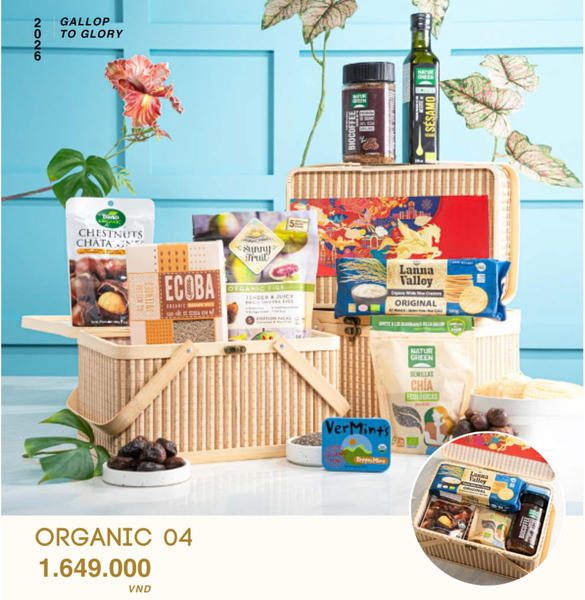 Giỏ quà Tết 2026