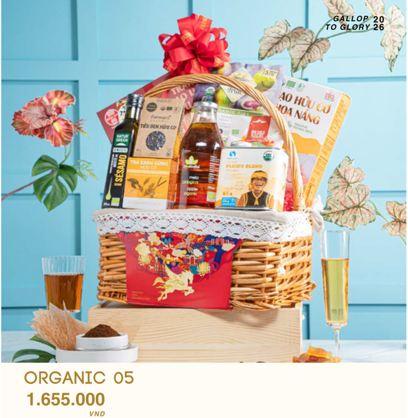 Giỏ quà Tết 2026