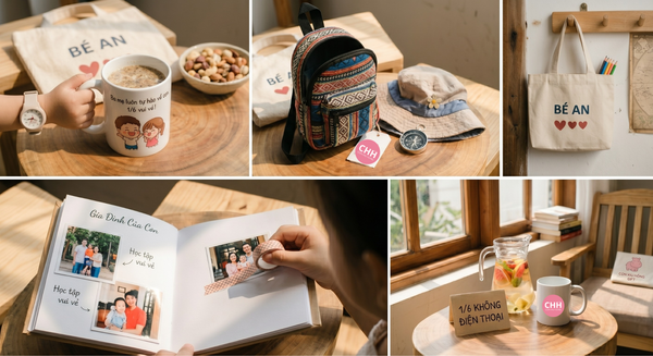 quà tặng in hình tại Con Hiu Hồng Gift