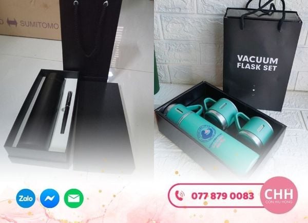 gia công in logo bình giữ nhiệt