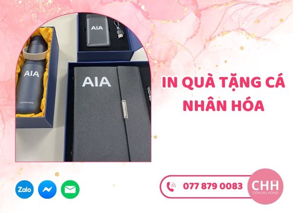 in quà tặng cá nhân hóa