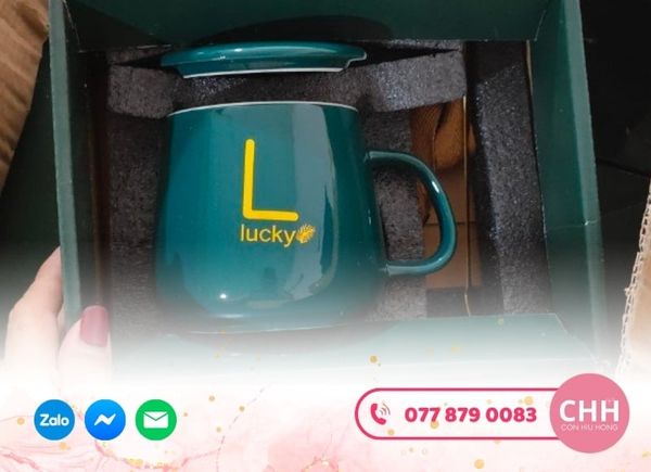 set quà in logo công ty