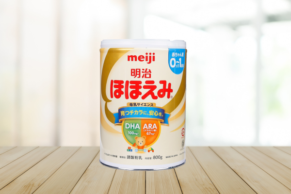 Sữa Meiji hỗ trợ trẻ 0-12 tháng tăng cân