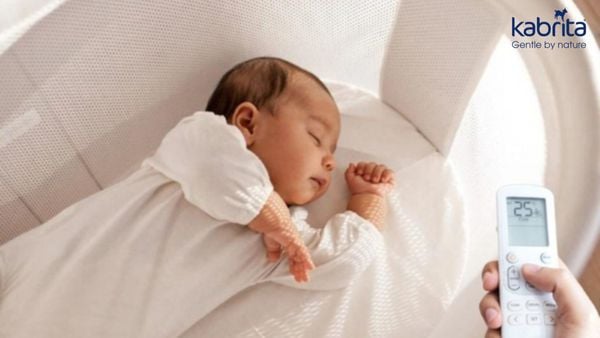 những lưu ý khi cho trẻ sơ sinh nằm điều hòa