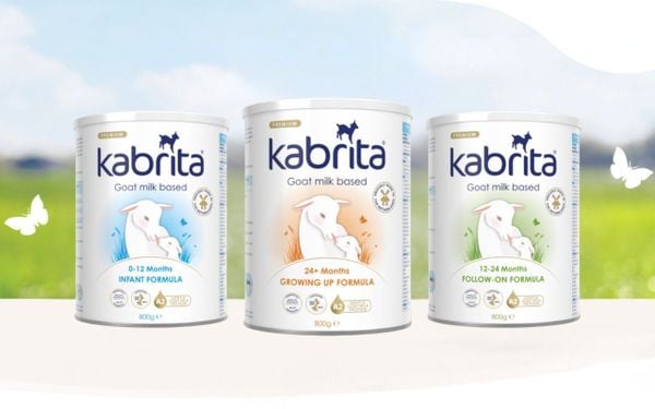 Sữa dê Kabrita hỗ trợ bổ sung canxi cho bé