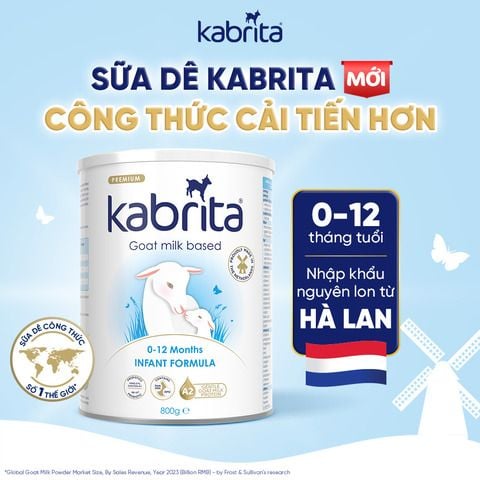 sữa dê kabrita dành cho trẻ sơ sinh