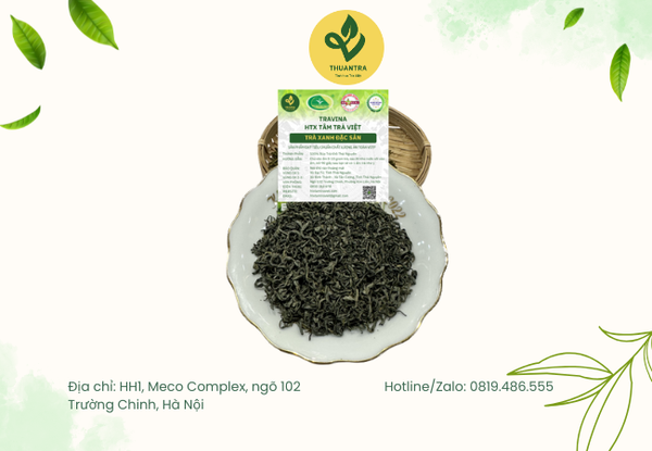 7 bước làm Trà Xanh Đặc Sản