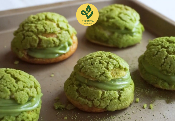 bột matcha làm bánh