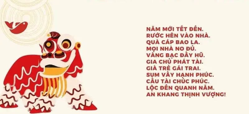 Những bài thơ chúc tết 4 chữ ngắn gọn cho mọi đối tượng