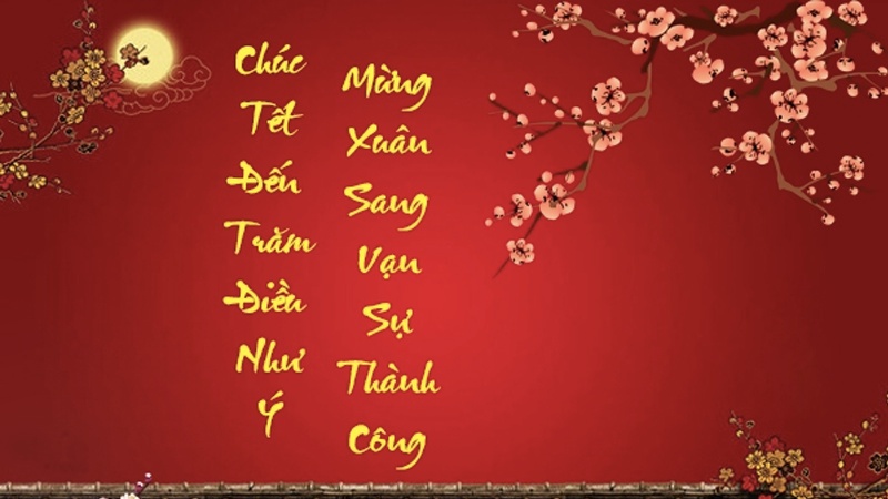 Câu chúc tết vần điệu gây ấn tượng cho người nhận